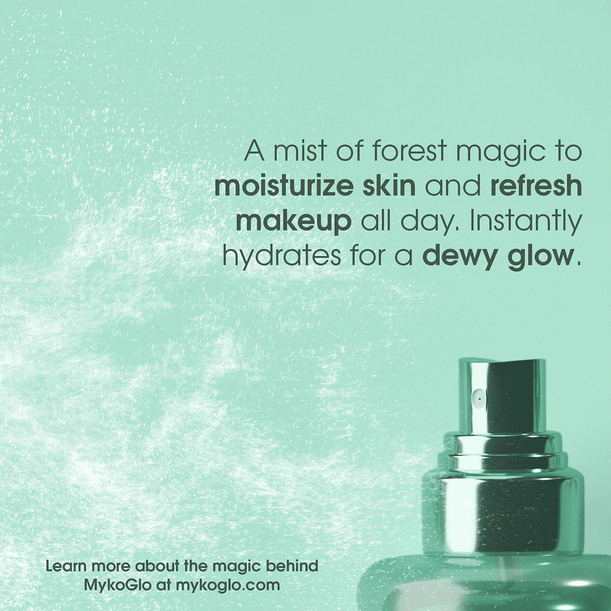 Image for MykoGlo, a skincare brand that combines whimical charm with mushroom science