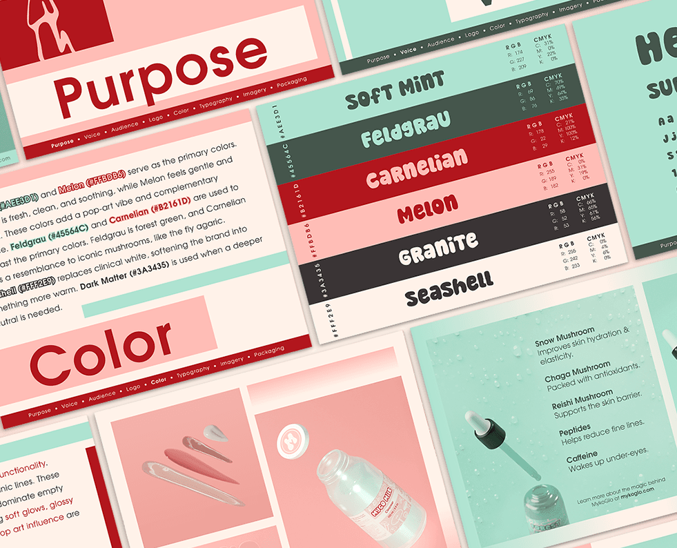 MykoGlo takes the power of mushrooms to create skincare that hydrates, strengthens, and protects the skin barrier.